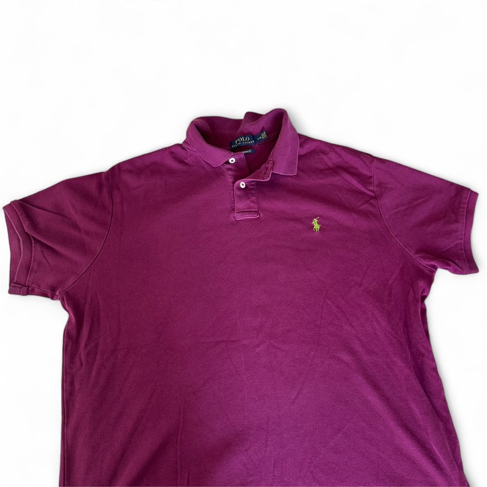 Polo by Ralph Lauren Purple Polo Shirt Classic Style